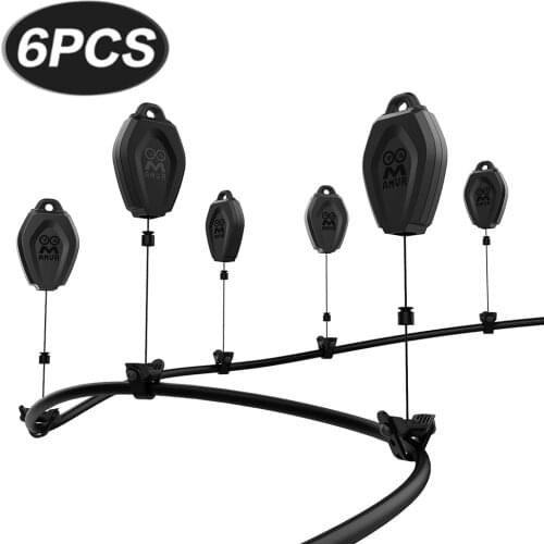 For Oculus Quest 2 Accessories 6Pcs VR Cable Management Retractable Ceiling Pulley System for Quest 2 VR Cable HTC Vive/Vive Pro