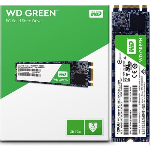 Original WD green SSD 480GB 240GB 120GB Internal Solid State Hard Disk TLC M.2 2280 540mb/Sec NGFF 22*80mm for laptop computer