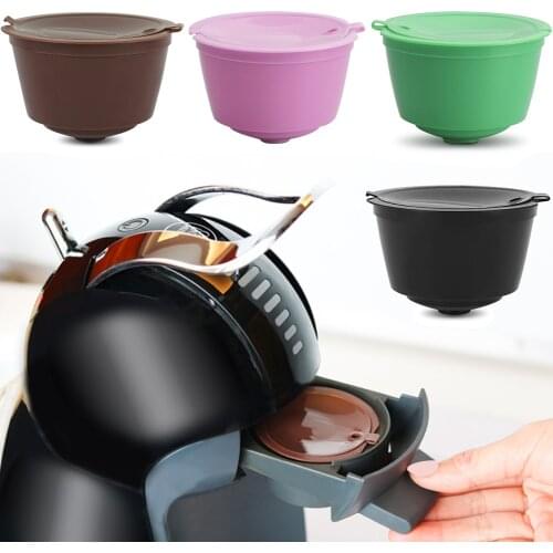 1PC Coffee Machine Reusable Capsule Coffee Cup Filter For Nescafe Refillable Coffee Cup Holder Pod Strainer for Dolce Gusto