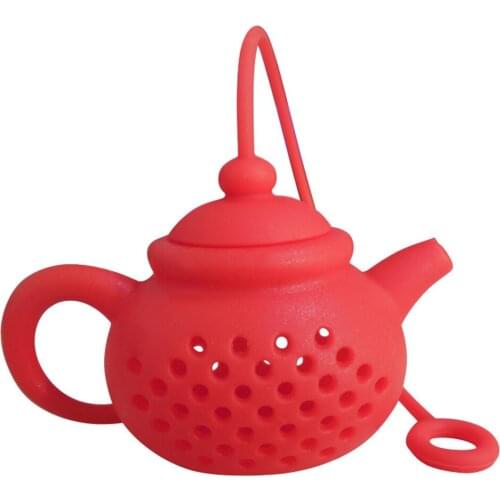 1PC silicone mesh tea infusion ball tea egg tea set leaf spice filter with chain kitchen gadget ISHOWTIENDA