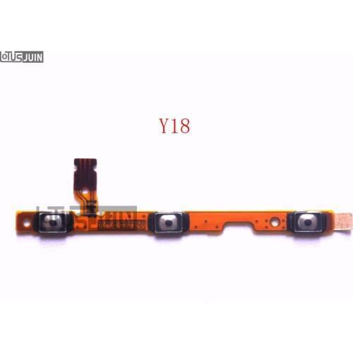 2PCS Power Button On Off Volume Up Down Button Key Flex Cable Replacement for VIVO Y18