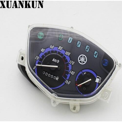XUANKUN Curved Beam Motorcycle Accessories LYM110 C8 Speed Mileage Meter Instrument Assembly Code