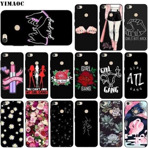 Girl Gang Case for Xiaomi Redmi MI Note MAX 3 6a 7 6 8 9 10 GO SE A1 A2 A3 Lite 8A F1 Pro