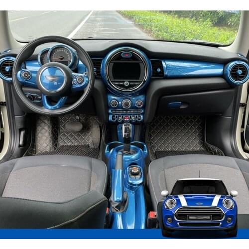 Car Navigation Screen Cover Cigarette Lighter Shell For BMW MINI COOPER ONE F55 F56 F57 Entrance Examination Dashboard Sticker