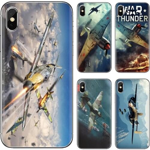 For Xiaomi Redmi 2 S2 3 3S 4 4A 5 5A 5 6 6A 7A 9 9T 9C 9A Pro Pocophone F1 game-Unique-C-War-Thunder-planes Cell Phone Case