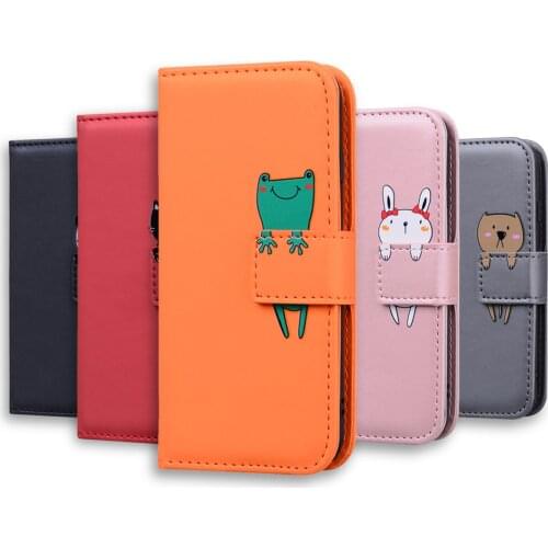 Cartoon Animal Case For Xiaomi Note 10 9T CC9 Pro 10X Redmi Note 9S 8 9 Pro Max 8T 7 7S 7 Pro 7A 8A 20 30 Pro Case Wallet Cover
