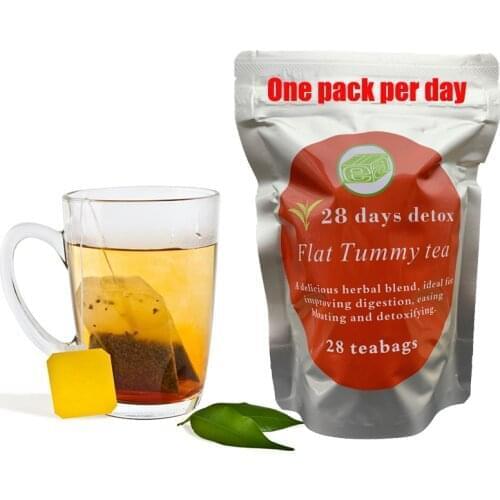 Four Seasons Men and Women Pure Natural 28days Detox Tea Bags Colon Cleanse Fat Burn Weight Loss Tea