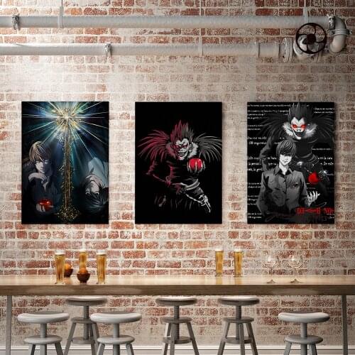 Home Decoration Printed Wall Artwork Canvas Painting Death Note Misa Amane Anime Posters for Children Room Decor Pictures