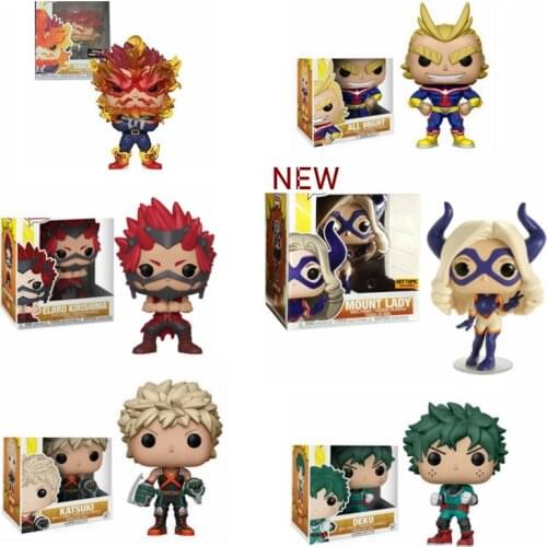 Funko pop My Hero Academia DEKU 247# Academia All Might 248# katsuki bakugo 249# PVC Action Figure Collectible Model toys