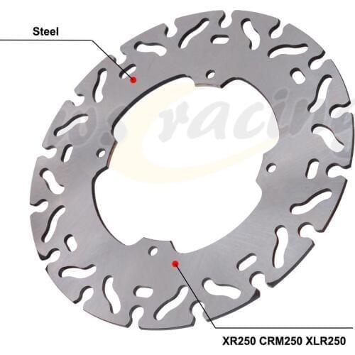 Motorcycle For HONDA XR250 XR 250 CRM250 CR250M XLR250 XL250R XR CRM XLR 250 Front Brake Disc Rotor 240MM Stainless Steel
