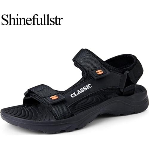 Fashion Gladiator Sandals For Men Summer Roman Beach Light Open Shoes Slippers Casual Flat Sandalias Hombre 2020