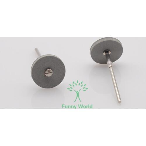 Dental Clinic White 100Pcs Polishing Wheels + 20 Mandrel Shank Sale