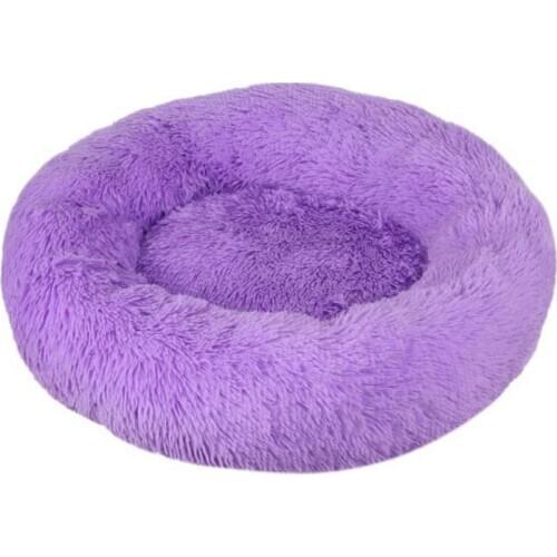 Super Soft Pooch Bed Plush Cat And Mat For Large Dogs Labradors House Round Cushion Pet Product Accessories Dropshipping