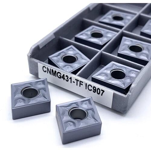 High Quality Milling Turning Tool CNMG120404 TF IC907/908 External Turning Tools CNMG120404 Carbide Insert Lathe Tools