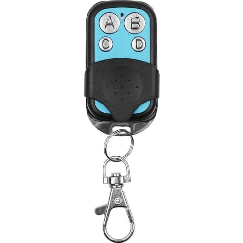 Universal 4 Channel Wireless RF Remote Control Duplicator Copy 433MHz Electric Gate Garage Door Key Switch Fob Controller