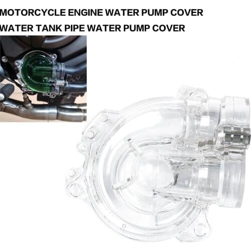 Engine Water Pump Cover Water Tank Cooling Pipe Parts For YAMAHA MT-07 MT07 XSR700 2014-2020 2015 2016 Motorcycle Accessories