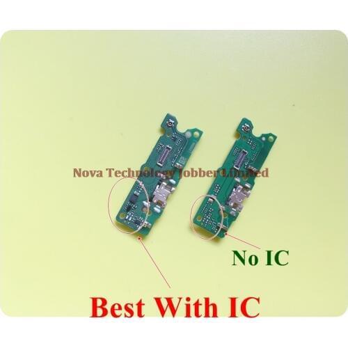 Wyieno 10Pcs/Lot For Huawei Y5 2018 Charging Port Board Charger Flex Cable Phone Parts Dock Microphone Plug