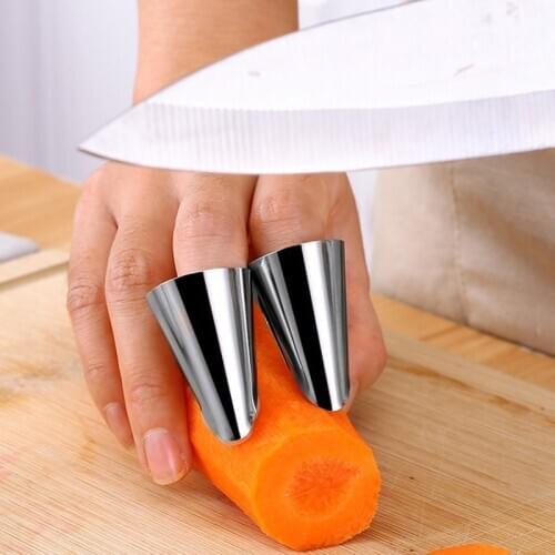1 Pc Fruit Peel Finger Protector Pick Vegetables Gadgets Stripping Beans Garlic Peeler Kitchen