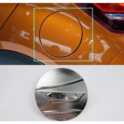 2017 car parts ABS chrome gas tank cover 1pcs Car Styling For Nissan 17 KICKS