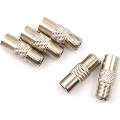 5Pcs F Type Female Jack To TV PAL Female Jack RF Coaxial Adapter Connector 26mm