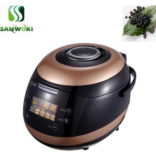 5L Bubble tea pearl Cooking pot Tapioca pearl sago boiling machine pearl cooker wok Milk tea shop red bean cooking pot 110v 220v