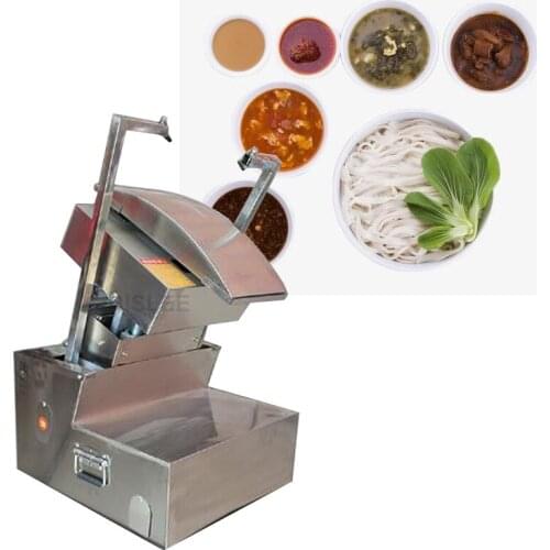 Automatic Electrical Knife Cut Noodle Machine shaved noodles making machine