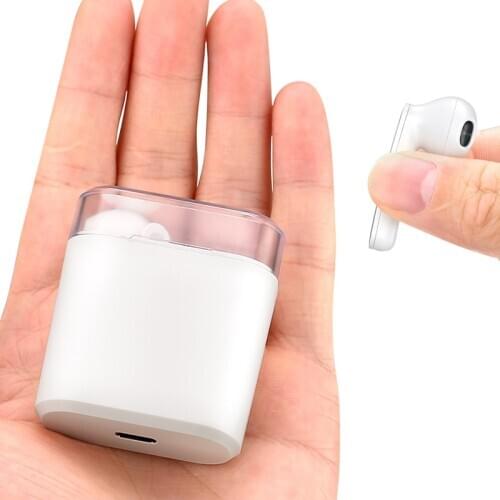 TWS Wireless Earphones Bluetooth 5.0 Fingerprint Touch sport Earbuds Headset With Mic For smart Phone