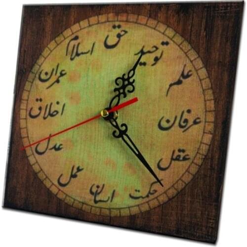 Wood Table clock desk clock relogio de mesa настольные часы reloj de escritorio