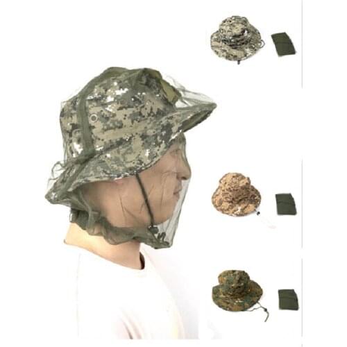 Summer Outdoor Mosquito Hats Sun Hats Large Eaves Sun Hats Mesh Protective Fishing Hats Fisherman Hats
