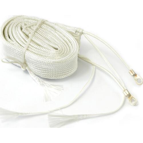 Glass Fiber Heating Tape 220V 1 M Long 100W Temp For Dry Water Pipe Electric Heater Wire Band Belt Fiberglass