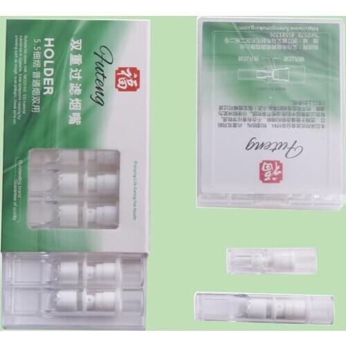 Disposable Smoking Filter Pipe Tobacco Cigarettes Reduce Tar Filter Holder Cleaning Container Healthy Smoking Accessories