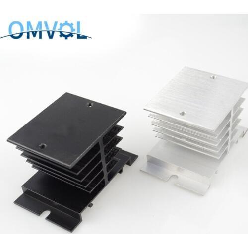 Heat Sink Heatsink for Single Phase SSR Solid State Relay ,80mmx50mmx50mm