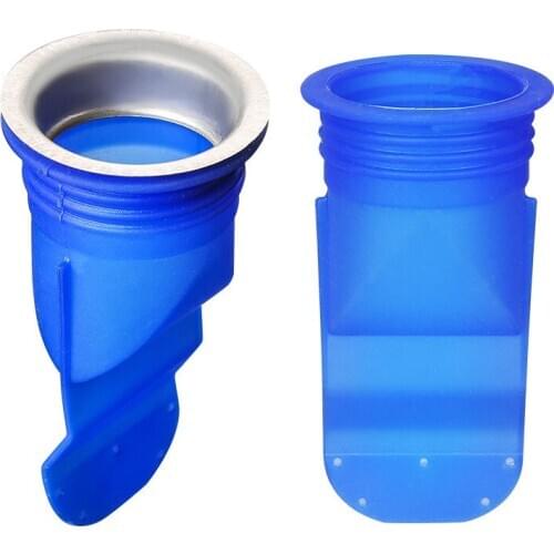 Drain valve one-way silicone kitchen filter mesh bathroom pipe sewer anti-bug floor stainless steel drain pipe