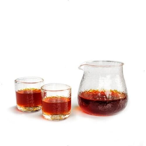 Glass Coffee Cup Set 400ml High-temperature Glass Pot Coffee Tea Milk Cup Home Hand Brewing Cup Kitchen Supplies Creative Gifts