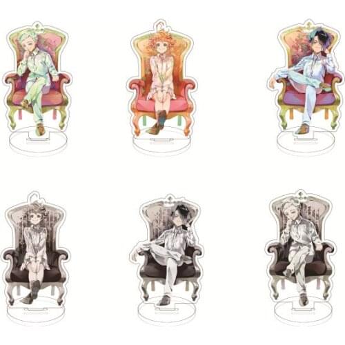 Yakusoku no The Promised Neverland Emma Norman Acrylic Stand Figure Desk Decoration Collection Model Toy Gifts Cosplay