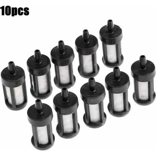 10pcs Trimmer Brush Cutter Fuel Hose Pipe Filter For ZAMA STIHL POULAN HUSQVARNA For STIHL FS120 FS200 FS250 FS300 Trimmers