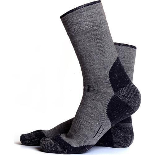 8 Colors Winter Merino Wool Thermal Camping Hiking Socks For Men Women Ski Snowboard Climbing Sports Socks Trekking Thermosocks