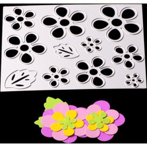 Flower Cutting Dies Carbon steel Metal Cutting Dies Scrapbooking Decorative Paper Cards Template