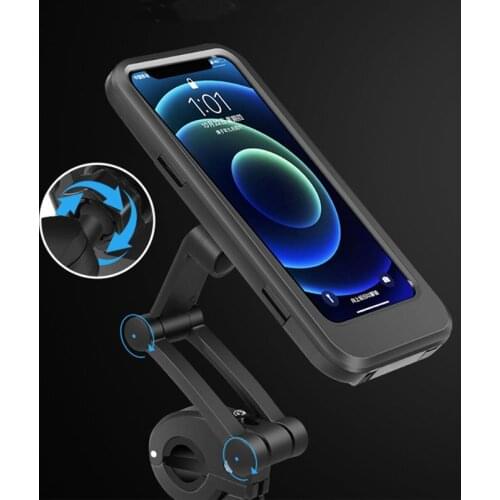 Bicycle Phone Holder Clip Soft Bike Cradle Bracket Mobile Stand For iPhone 12 11 Pro 7 8 Samsung Huawei Cycling Cellphone Holder