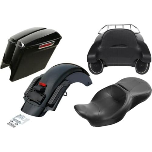 Motorcycle Trunk Speaker Saddlebags Rear Fender Seat For Harley Tour Pak Touring Road King Road Glide Street Glide 2014-2020