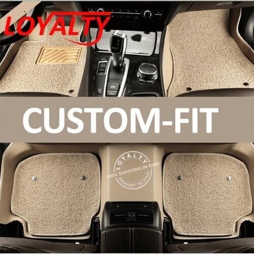 Loyalty Custom-Fit Colorful Car Floor Mats for Toyota Rav-4 Nissan Qashqai X-trail Mazda cx-5 cx-4 VW Golf 7 Car Styling Carpet