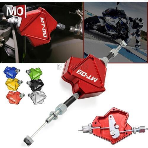 Motorcycle CNC Aluminum Stunt Clutch Lever Easy Pull Cable System For Yamaha MT09 FJ09 MT-09 FJ-09 MT FJ 09 2015-2018 2016 2017
