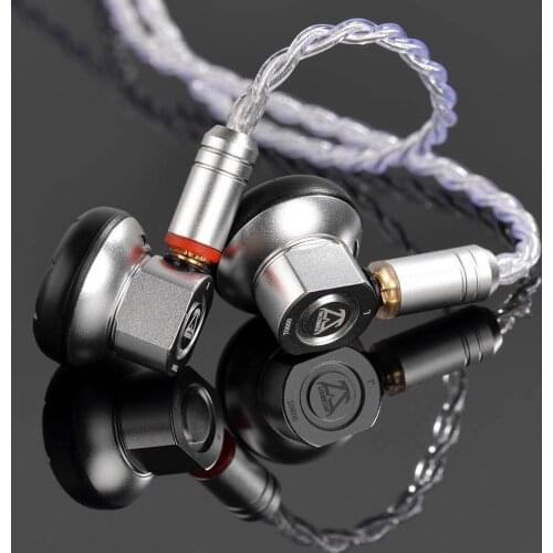Musicmaker Toneking TO600 600 Ohm High Sensitivity Graphene Diaphragm Flat Hifi Music Monitor DJ Studio Stereo Metal Earphones