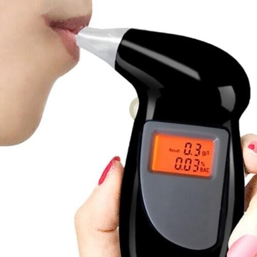 2020 newest breath alcohol tester professional Breathalyzer With LCD Screen Digi M2ED