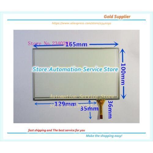 New 7 Inch Touch Panel For GPS Navigation Screen Car DVD 165*100