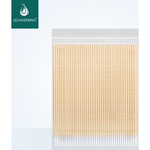 Disposable Wood Cotton Swab Cosmetics Permanent Makeup Health Medical Ear Jewelry Clean Sticks Buds Tip Wood Cotton Head Swab