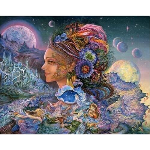 Full square/round diamond 5D DIY Abstract woman diamond painting painting rhinestones embroidery art home decor gift handmade