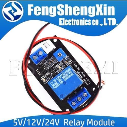5V/12V/24V photoresistance relay photocell sensor photoswitch Lightless induction control module
