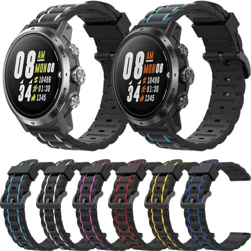 Correa Band For COROS APEX Pro Smartwatch Wrist Strap APEX 46mm 42mm Silicone Band Watchband Bracelet