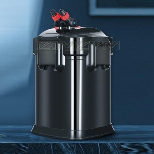 NAE-1300 Prepose Fish Tank Canister Filter Garden Pond Engineering Plastic External Aquarium Canister Filter System 9.5W 220V